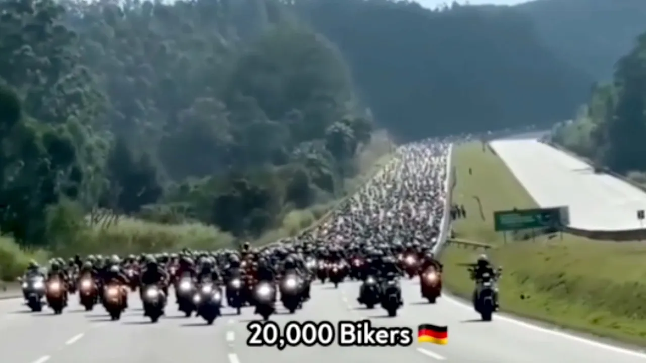 "Humanity at its Finest, 20,000 bikers respond to 6-Yr old Kilian Sass' dying wish" Greg Zwaigenberg