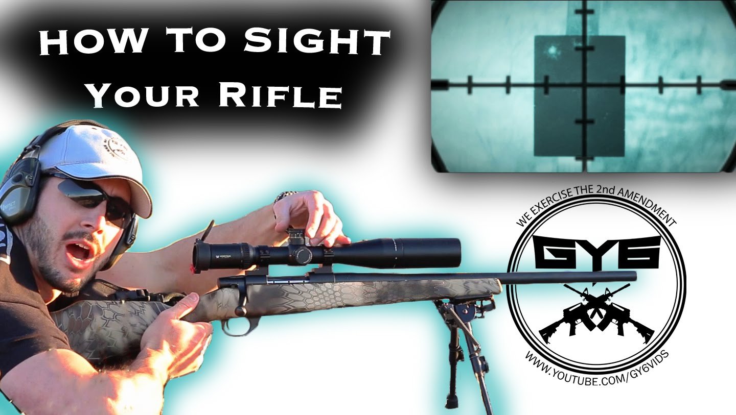Fastest Way to Sight in a Rifle...in 2 shots!
