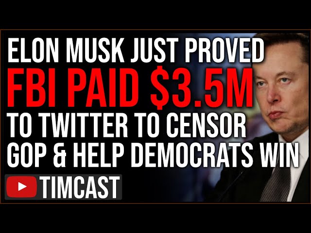 FBI Paid Twitter MILLIONS To Censor Conservatives & Interfere In 2020 Election To Help Democrats Win