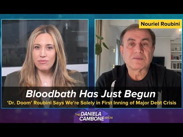 Bloodbath Has Just Begun: ‘Dr. Doom’ Roubini Says We’re Solely in First Inning of Major Debt Crisis