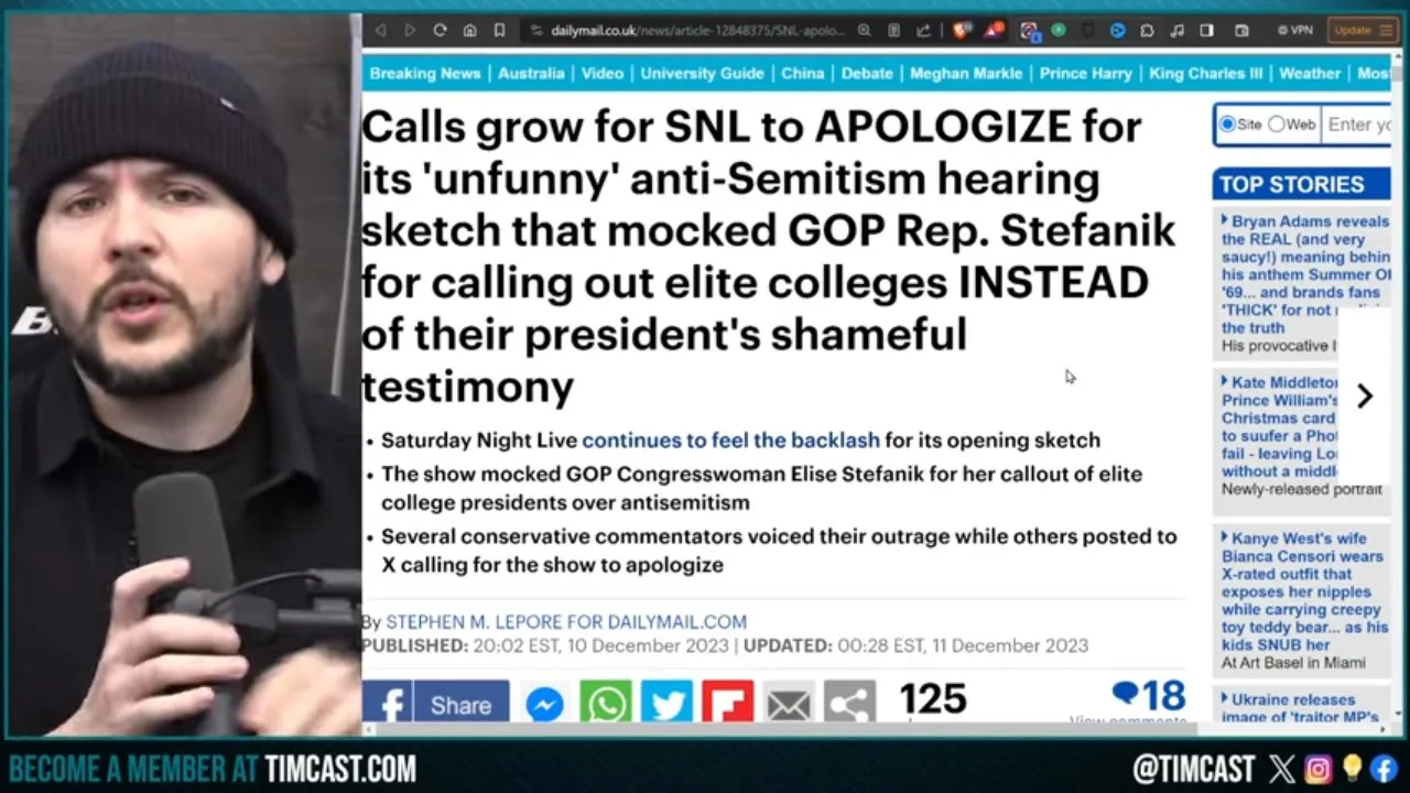 SNL SLAMMED For DEFENDING Anti Semitic Universities, UPENN Head RESIGNS As WOKE Hypocrisy EXPOSED