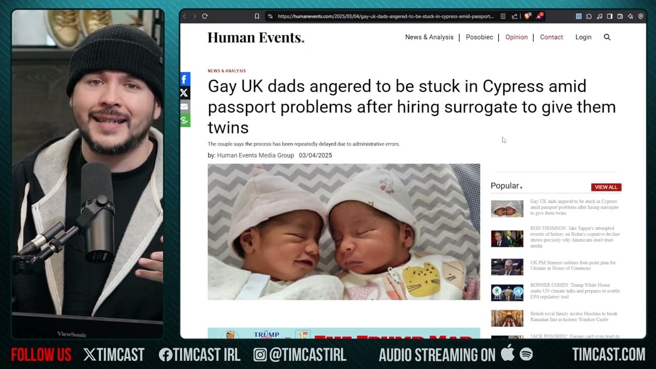 Gay Couple DENIED Passports For Surrogacy Babies Sparking Outrage, Conservatives Say NO BUING BABIES