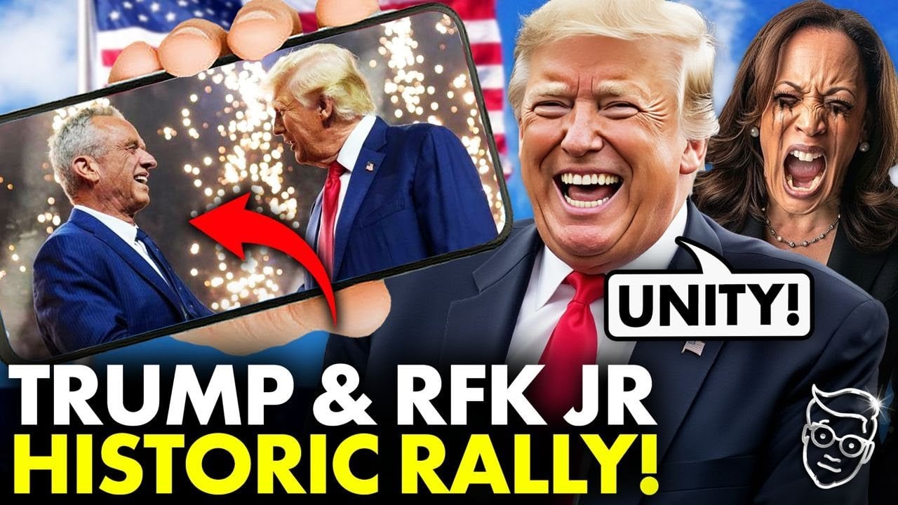 HISTORY: RFK Jr. EPIC Entrance At MAGA Rally, Stadium ROARS 🔥 Endorses Trump as Dems PANIC