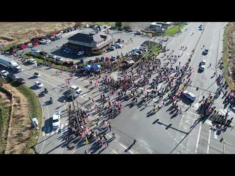 Vancouver Trucker Support Rally Feb 12, 2022   HD 1080p