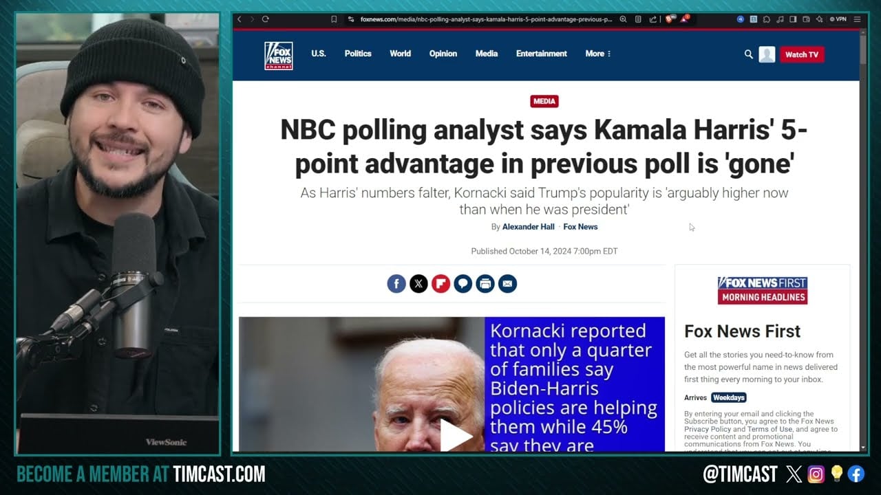 Kamala SKIPS TIME Magazine Interview, Owner FURIOUS, Trump BEATING Harris In Polls, SHES COOKED