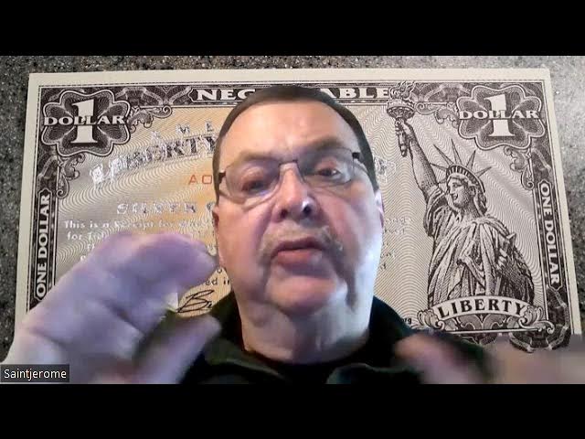 American Liberty Dollars remembered by Saintjerome!   Private currency  of 250,000 users!  1-19-24