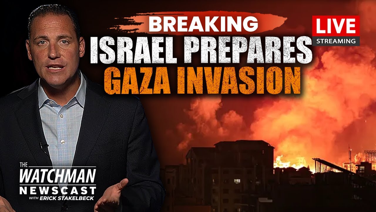 Israel Preps GAZA INVASION as Hamas Rockets Target Tel Aviv | Watchman Newscast LIVE