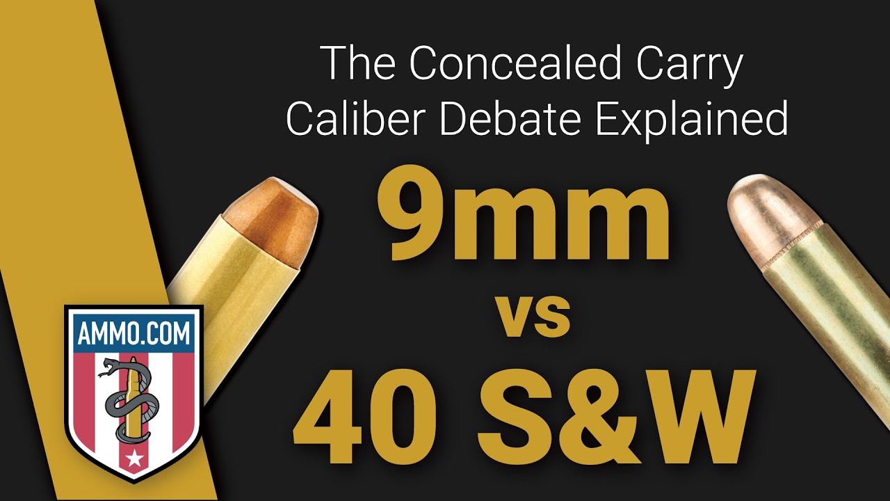 9mm vs 40: 40 S&W is Obsolete and Here's Why