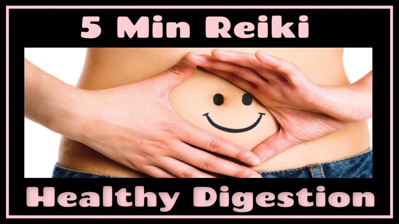 Reiki For Healthy Digestion With Zaphire Chimes - 5 Minute Session - Healing Hands Series