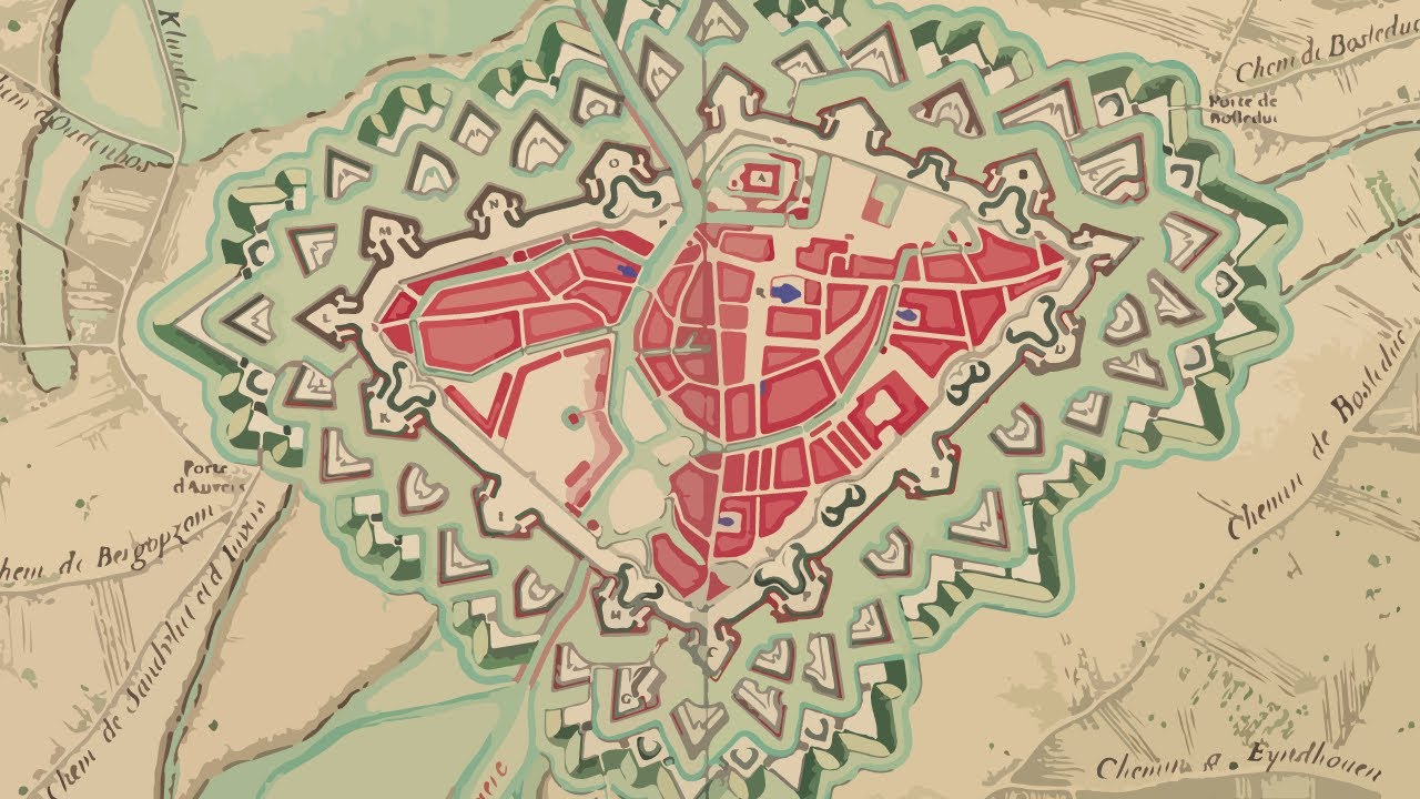 Starforts - Holland Cities and Fortifications - Year 1700