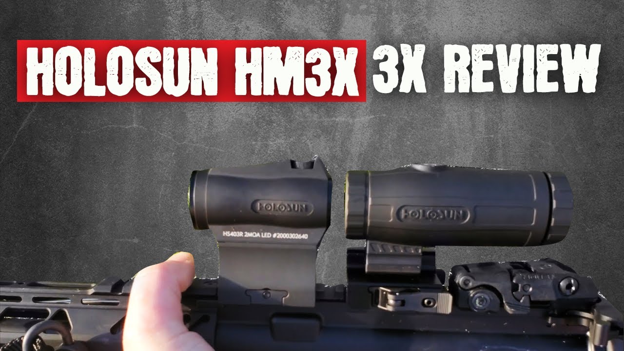 Holosun HM3X 3x Red Dot Magnifier Review