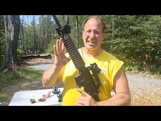 AR-15 with Plastic Handguard for Hot Summer