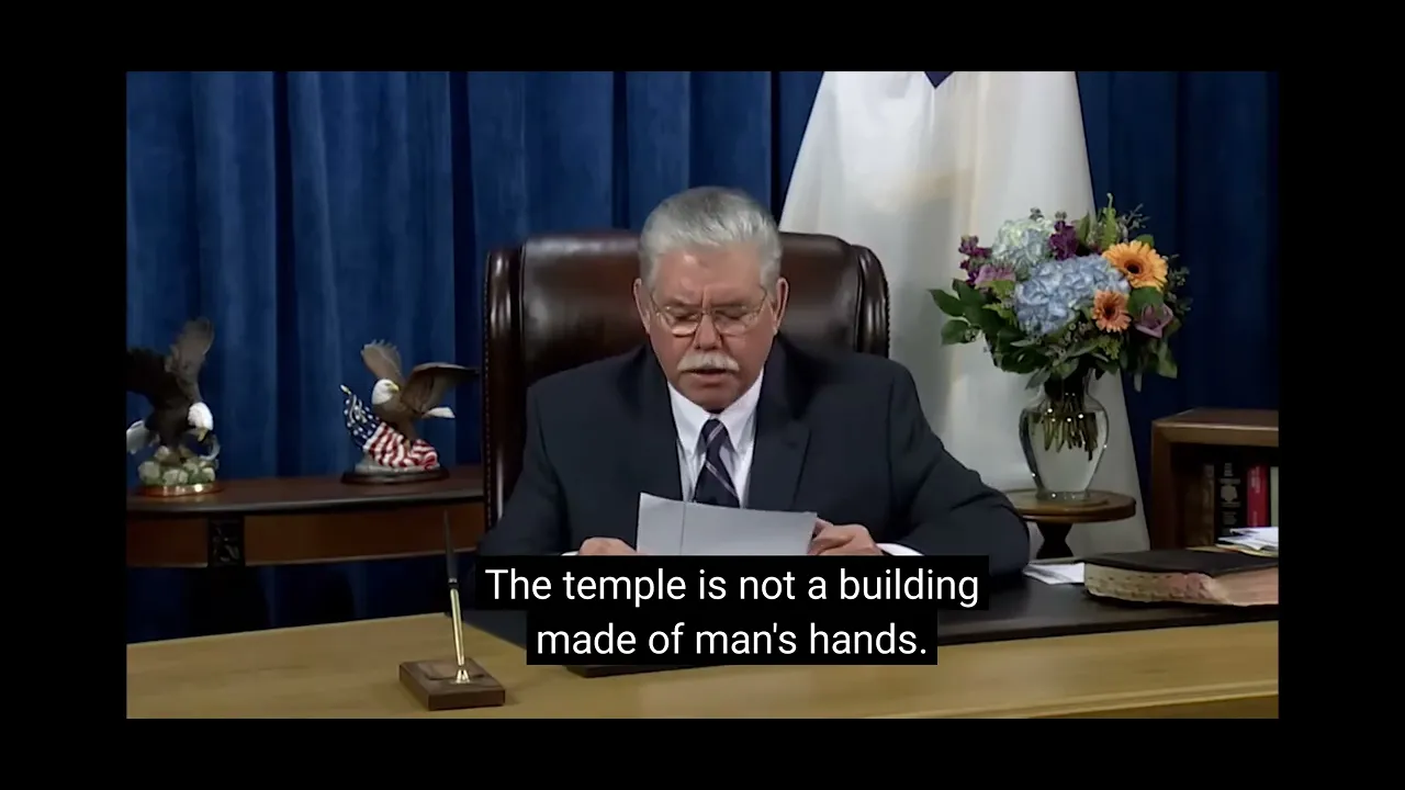 If a temple is to be built before Jesus returns, how are we in the spirit body in Ezekiel 40?