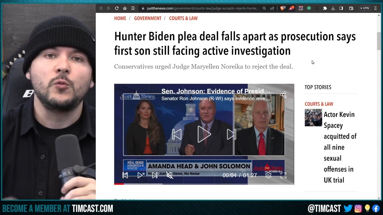 SCANDAL ERUPTS IN Hunter Biden Hearing, SHADY DEAL May Have Been EXPOSED, DOJ Corruption