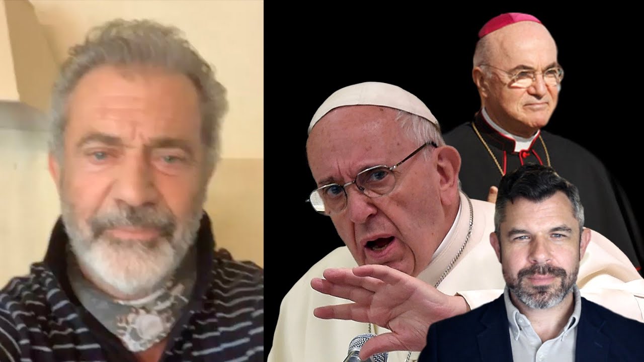 Mel Gibson talks Pope Francis, Abp. Viganò, Canceled Priests, Bad Bishops, Latin Mass, Quo Primum