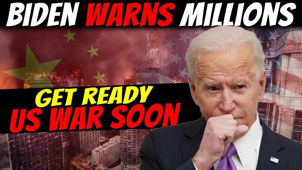 Biden WARNS Millions…The United States Will Soon Be At War