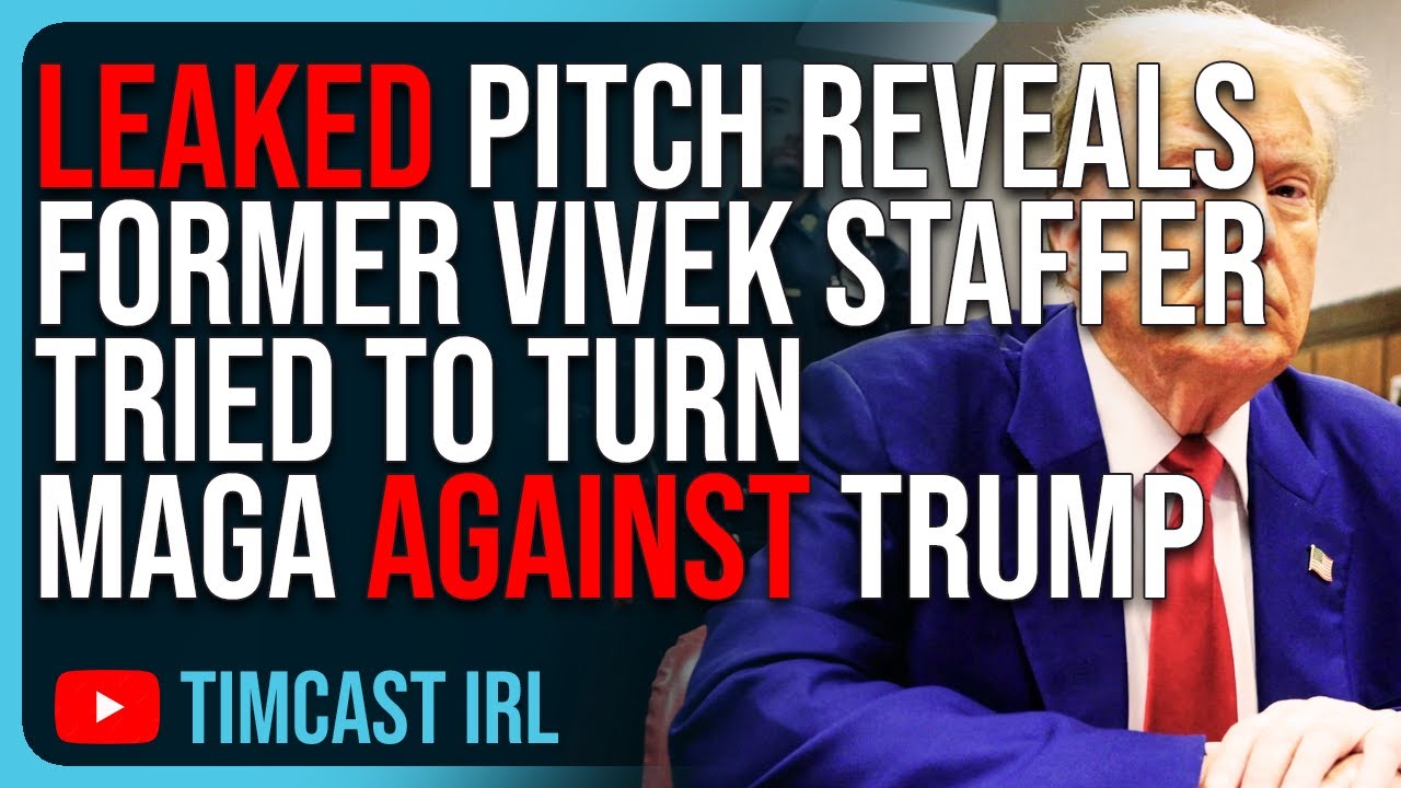 LEAKED Pitch Reveals Former Vivek Staffer Tried To TURN MAGA Influencers Against Trump