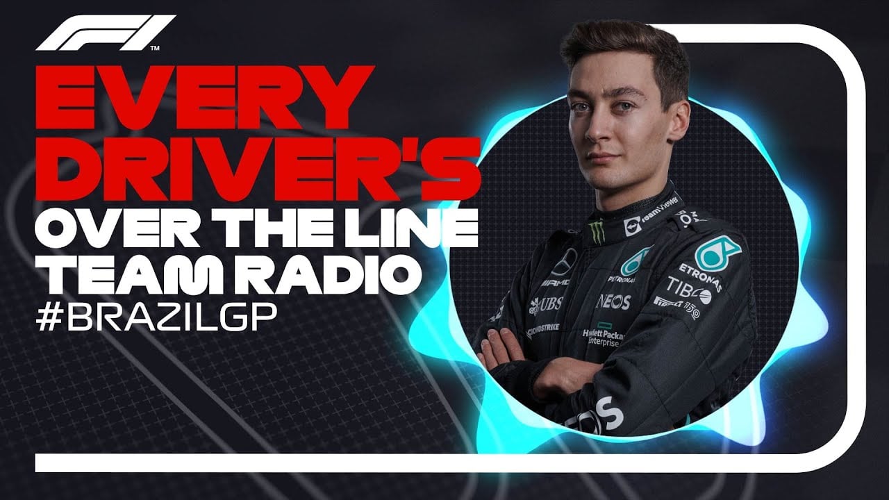 Every Driver's Radio At The End Of Their Race | 2022 Sao Paulo Grand Prix