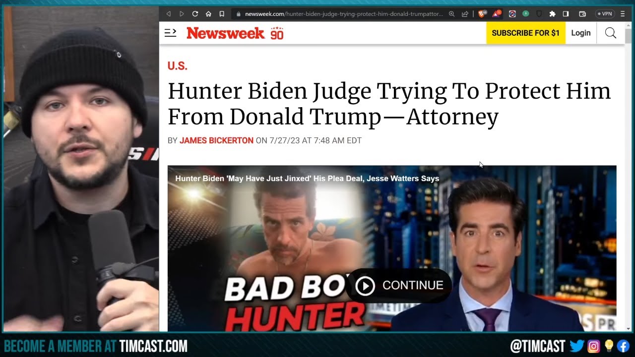Hunter Biden Tried To SCAM Judge, Judge EXPOSES DOJ Scamming Court With HIDDEN IMMUNITY For Hunter