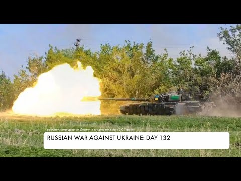 Ukrainian forces took up new defense lines and preparing for next phase of war. 132nd day of war