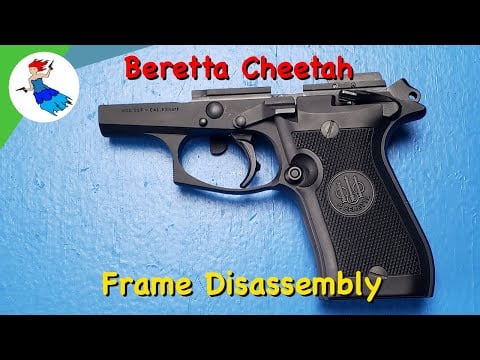 BERETTA 80 SERIES // Beretta Cheetah complete disassembly (Beretta 84 and Beretta 85 Cheetah Frame)