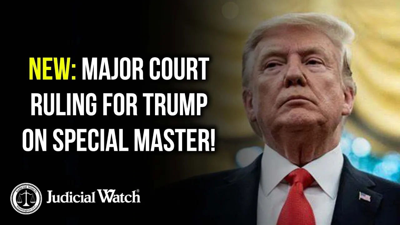 NEW: Major Court Ruling for Trump on Special Master!