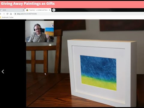 Giving Away Paintings as Gifts