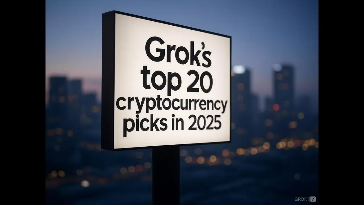 Grok's top 20 Cryptocurrencies & Price Predictions 2025! XRP? BTC?  Not Financial Advice! 12-27-27