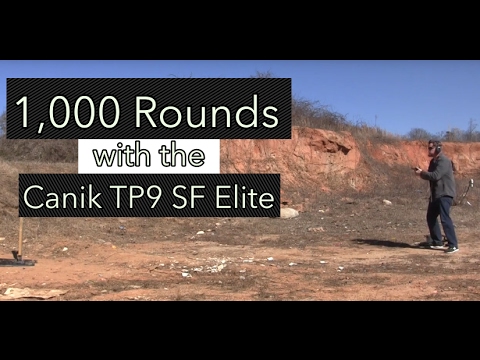 1,000 Rounds with the Canik TP9 SF Elite // A More Concealable Glock 17?