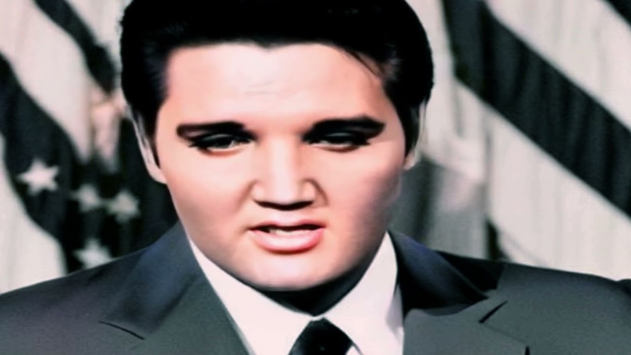 PRESIDENT ELVIS PRESLEY ADDRESSES THE NATION