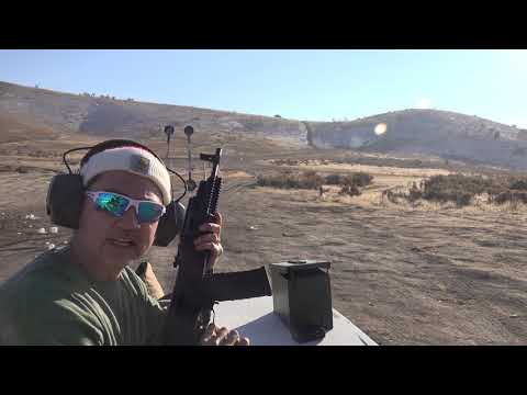 Range Day w/ Converted/Restored 223 Saiga Rifle out to 300 Yards
