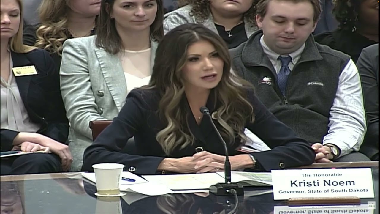 Gov. Noem Testifies on Chinese Ownership of Ag Land to U.S. House Ag Committee