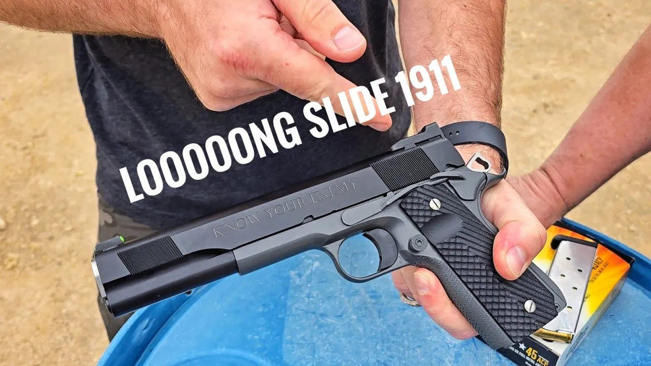 Custom LONG Slide 1911 Review: Colt Gunsmith Special 45 ACP