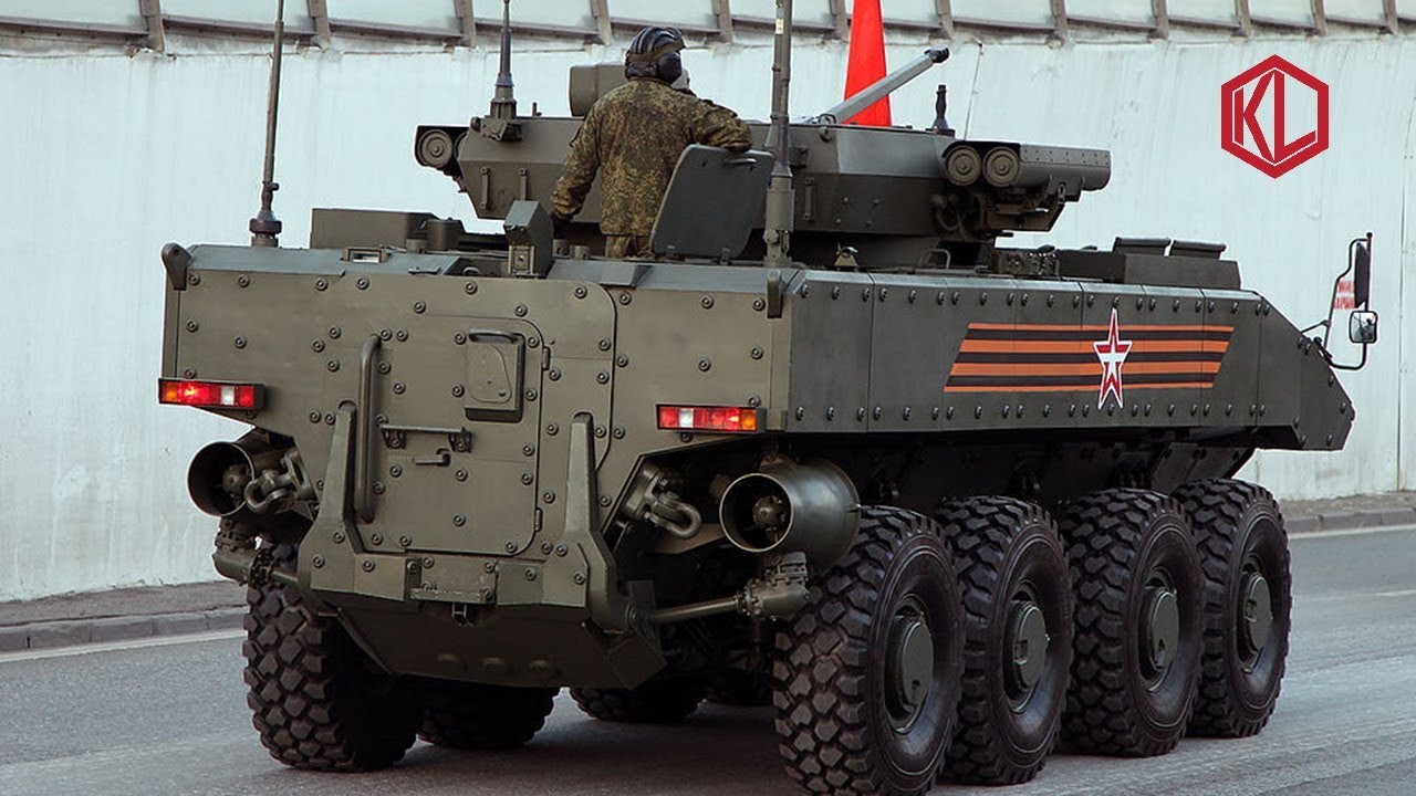 Bumerang (Boomerang) 8x8 Wheeled Armored Personnel Carrier, Russia