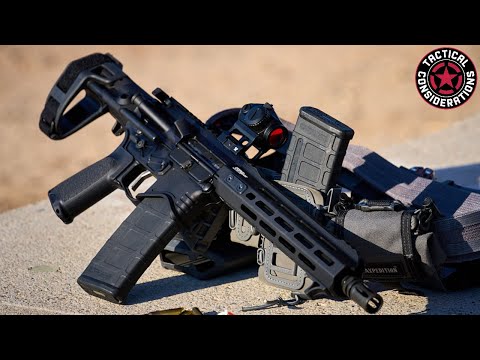 Springfield Saint Edge Pistol And SB Tactical PDW Brace