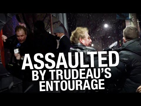 POLICE STATE: Trudeau's RCMP bodyguards shut down independent press