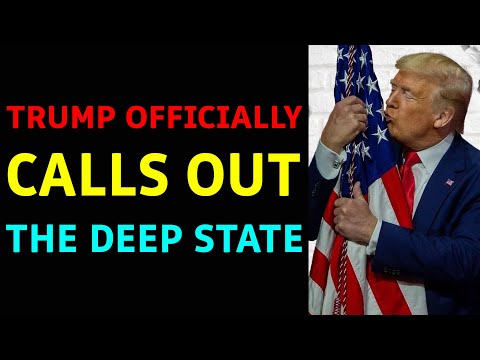 TRUMP OFFICIALLY CALLS OUT THE DËËP STÄTË! TRUMP IS THE REAL CHIEF!!