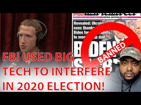 Black Conservative Perspective - Mark Zuckerberg ADMITS To Joe Rogan Facebook COLLUDED With FBI To Censor Hunter Biden Story!