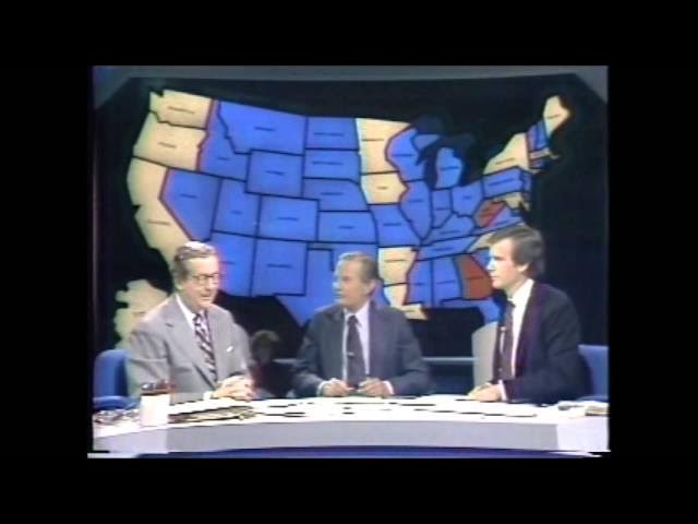 US Election Night 1980                NBC live coverage 11-4-1980