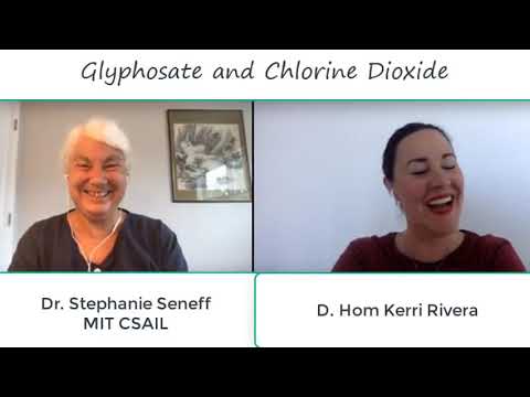 Kerri Rivera and Dr Seneff - Chlorine Dioxide destroys Glyphosate