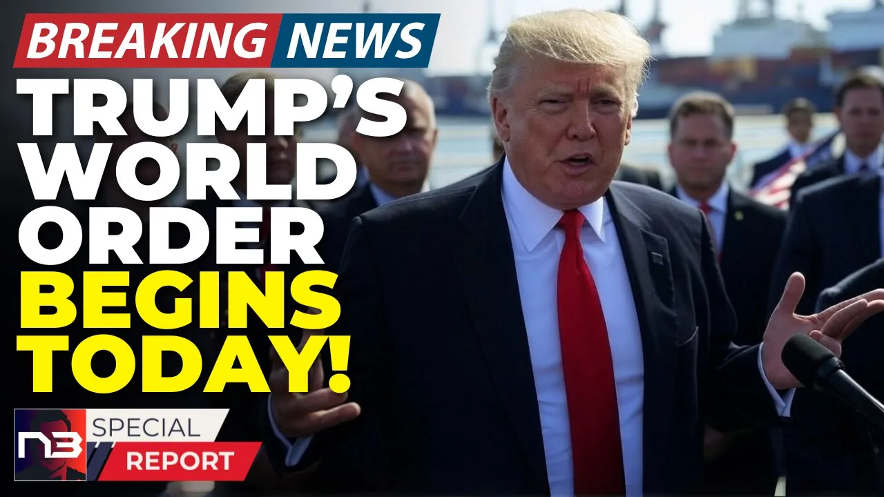 🚨BREAKING: Globalists BLINDSIDED as Trump’s World Order Begins And Dominos Fall To America First
