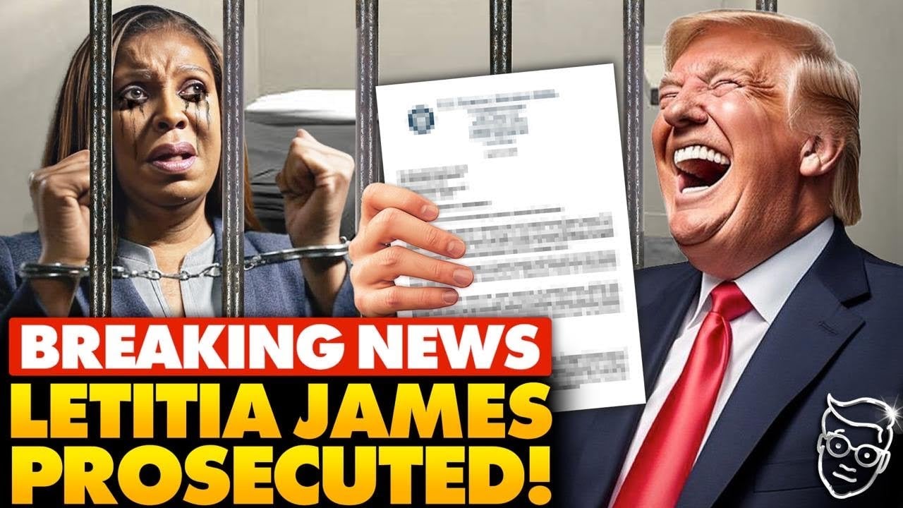 🚨BOOM: Trump DOJ Launches CRIMINAL PROSECUTION of New York Attorney General Letitia James for FRAUD