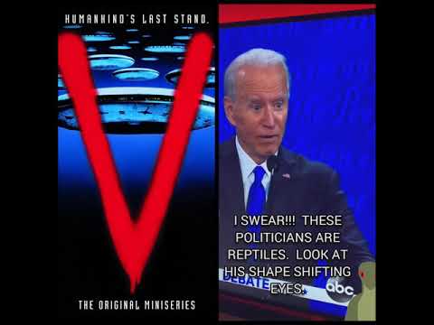 Joe Biden a Shape Shifter look at his Eyes...