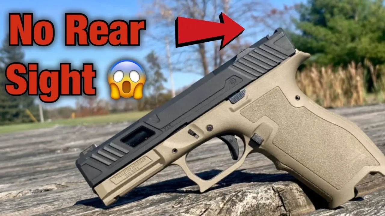 Is Shooting Without A Rear Sight Possible For Self Defense?