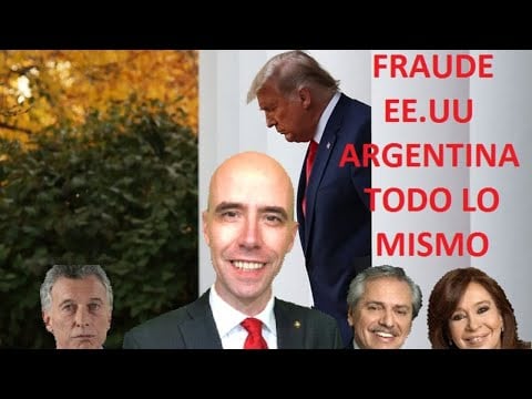 FRAUDE ELECTORAL EE.UU y ARGENTINA UN MISMO MODO PARA UN MISMO OBJETIVO!