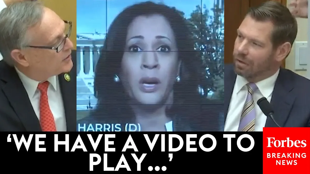 WATCH: Andy Biggs Fires Back At Swalwell By Playing Video Of Top Dems Discussing 'Defund The Police'