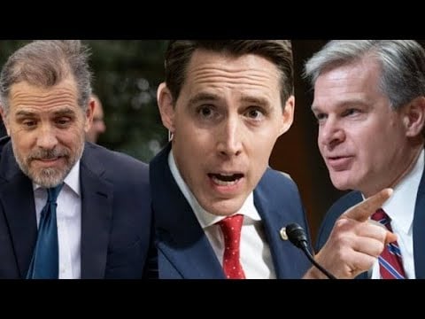 THE GOP GROWS A PAIR! JOE BIDEN'S CRIMES TO BE INVESTIGATED! SEN HAWLEY FLATTENS CHRIS WRAY/MAYORKAS