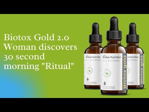 Woman Accidentally Discovers 30-Second Morning “Ritual”…Biotox Gold 2.0