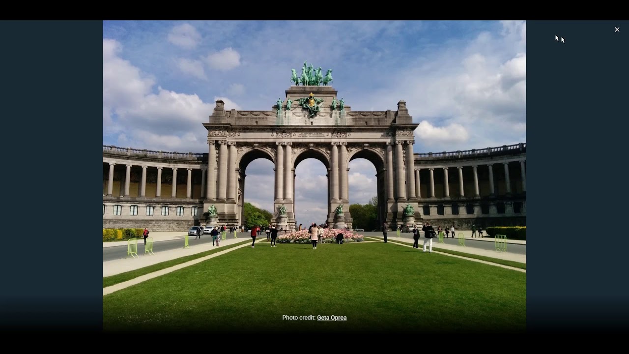 Exploring Brussels, Belgium in Google Earth