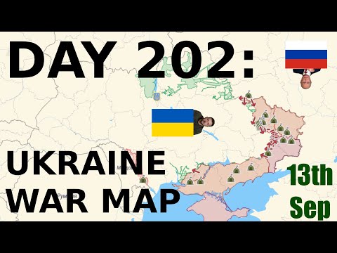 Day 202: Ukraine War Map